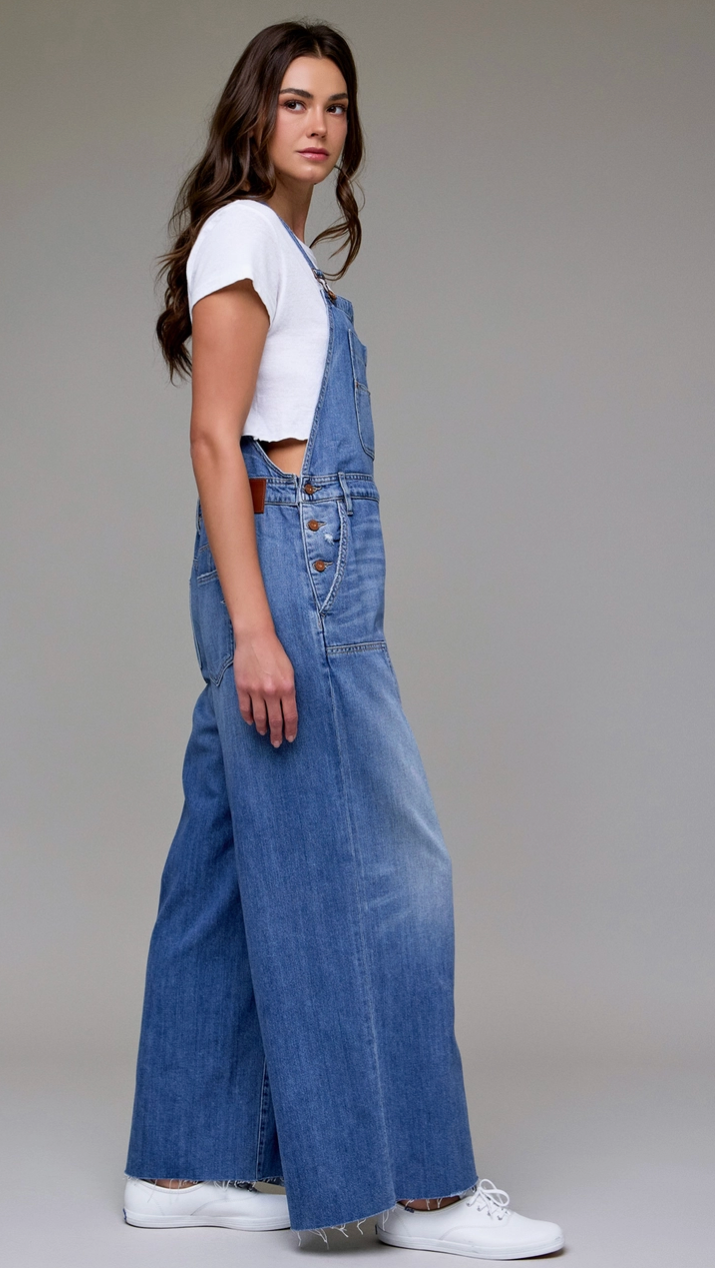 Prairie Run Denim Overalls