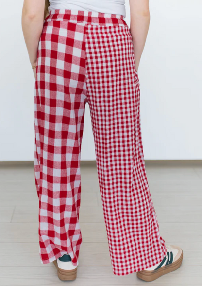 Red Dirt Picnic Gingham Pants