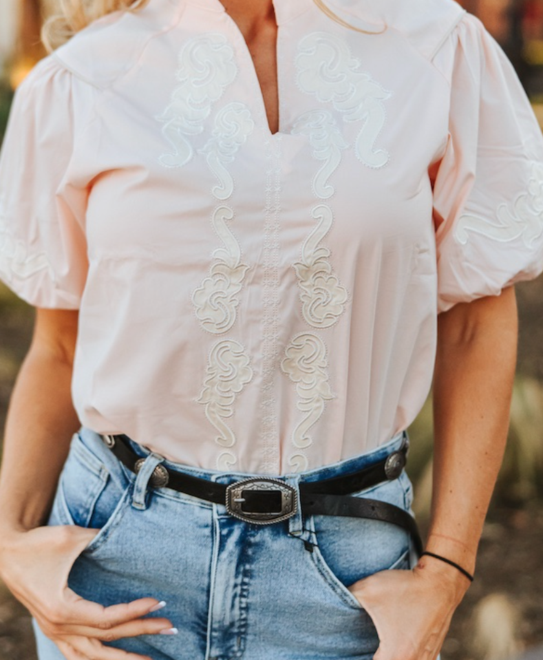 Blush Praire Darling Top
