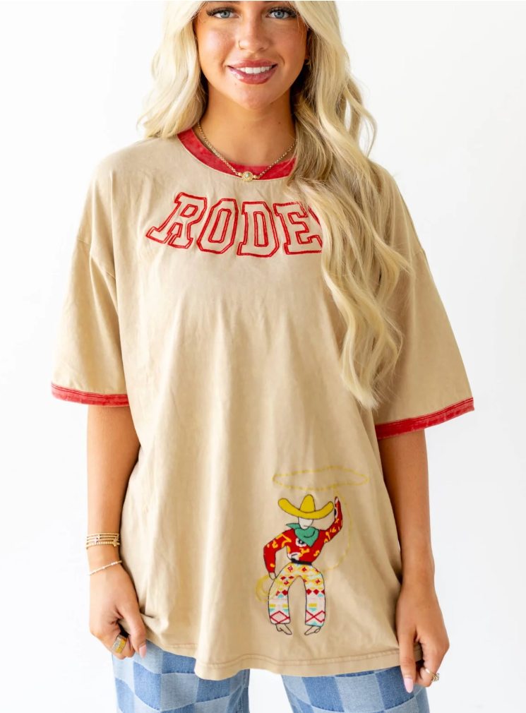 Red Ringer Rodeo Tee