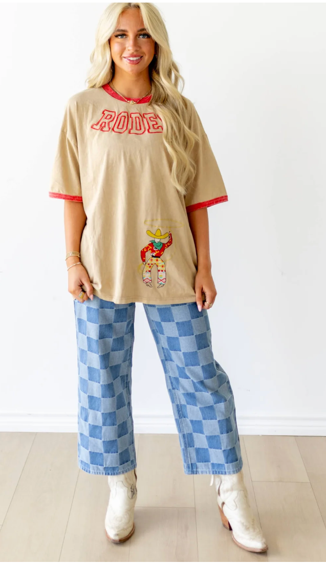 Red Ringer Rodeo Tee
