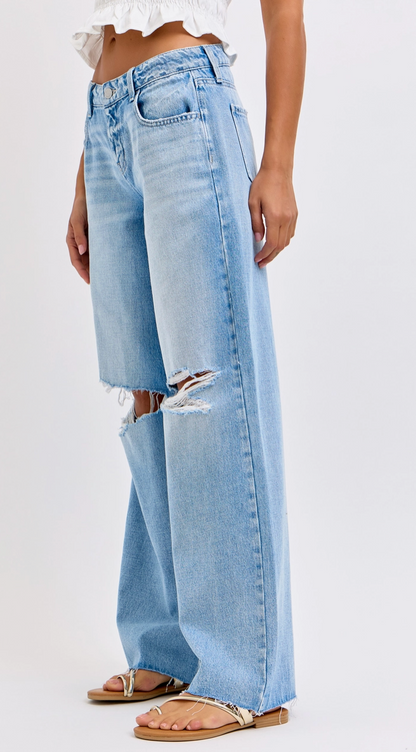 Outlaw Avenue Wide Leg Jeans