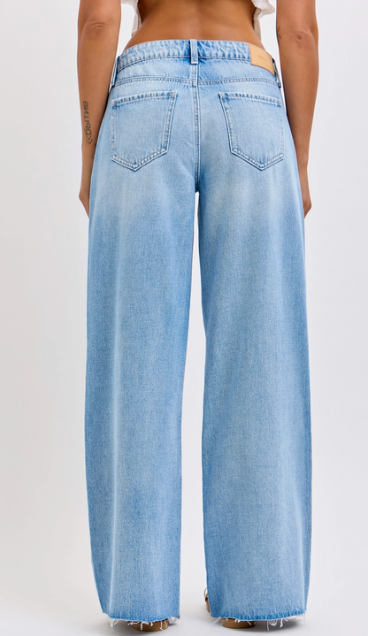 Outlaw Avenue Wide Leg Jeans
