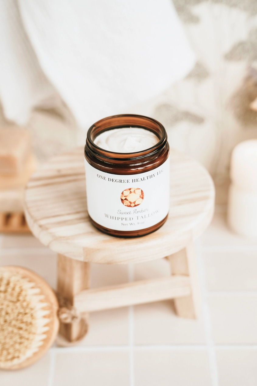 Sweet Amber Whipped Tallow- Non Toxic SkinCare