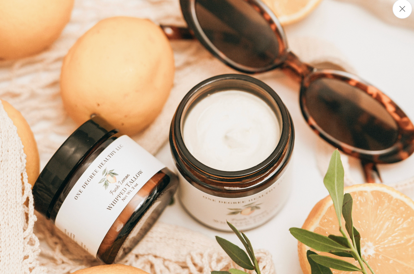 Fresh Lemon Whipped Tallow