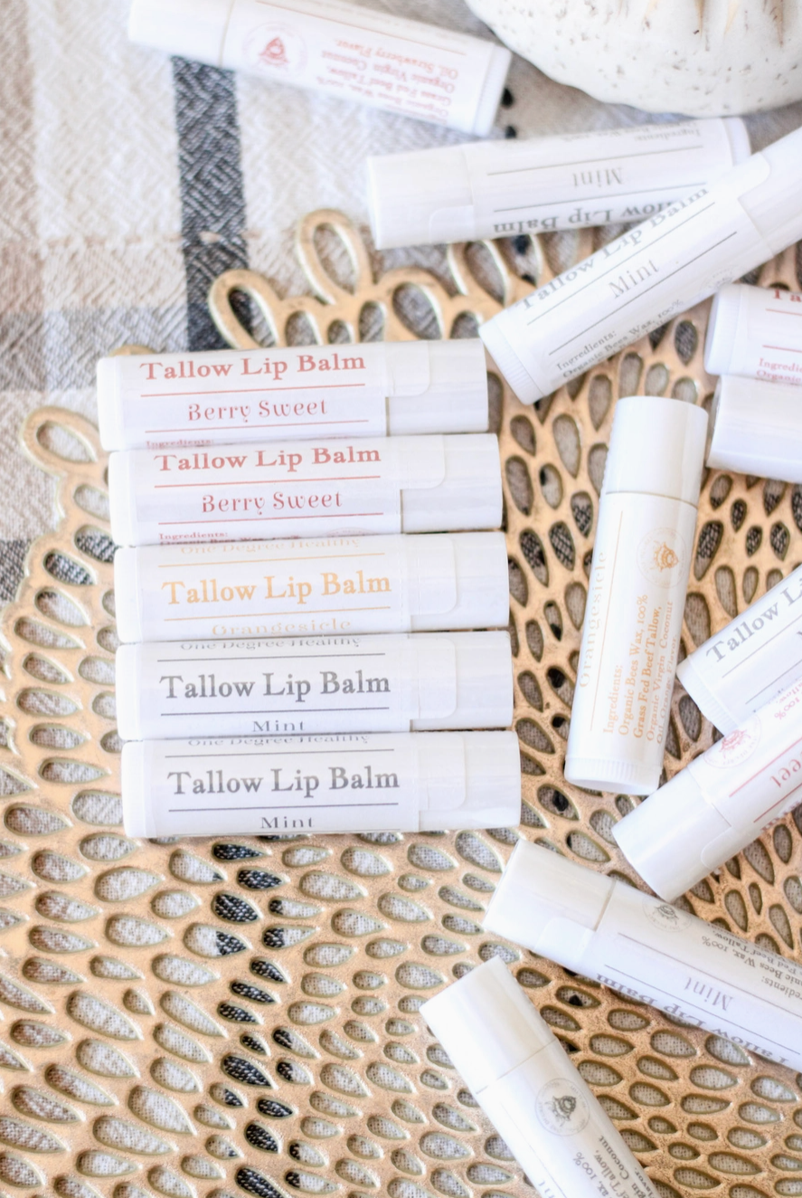 Tallow Lip Balm