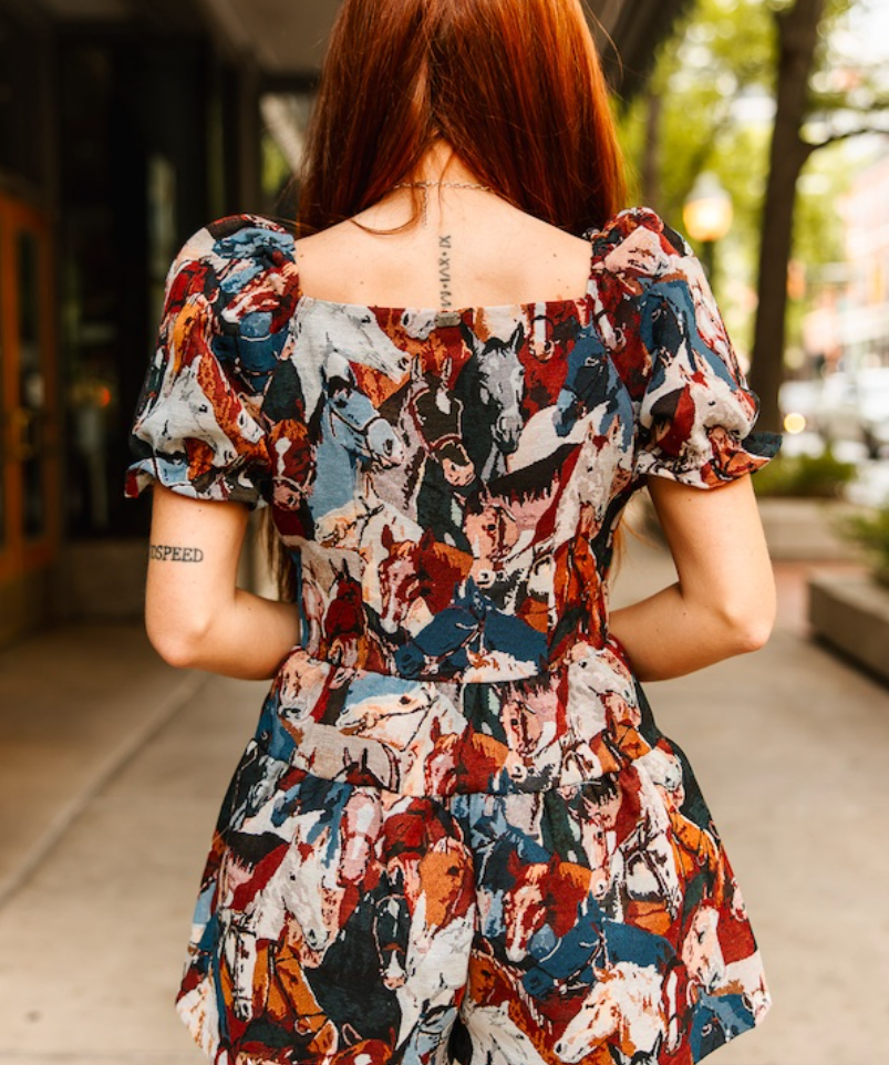 Outlaw Rodeo Romper