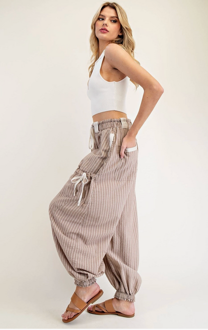 Dusty Trail Drawstring Joggers