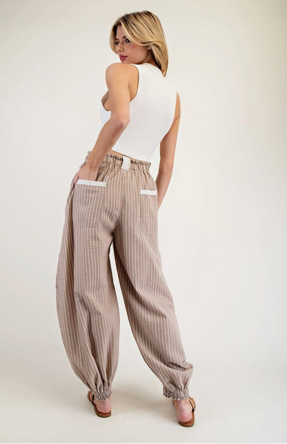 Dusty Trail Drawstring Joggers