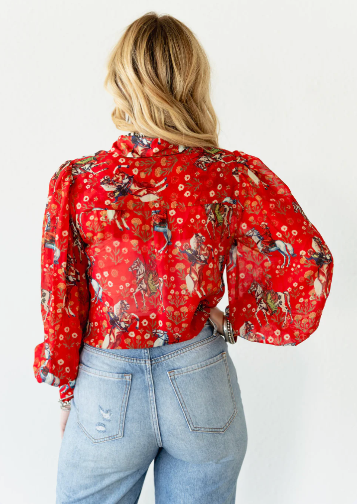 Wild West Romance Blouse