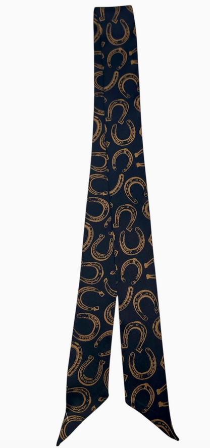 Midnight Lucky Horseshoe Twilly
