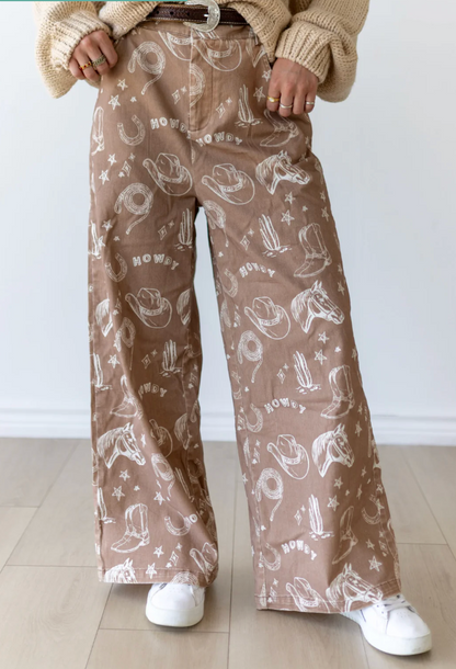 Painted Prairie Pants