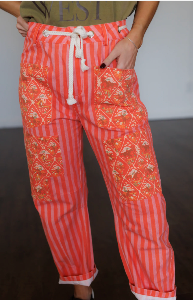 Red Dirt Rodeo Barrel Pants