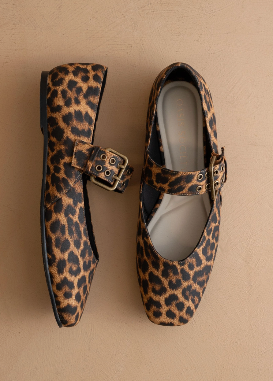The Soho Leopard Ballet Flat