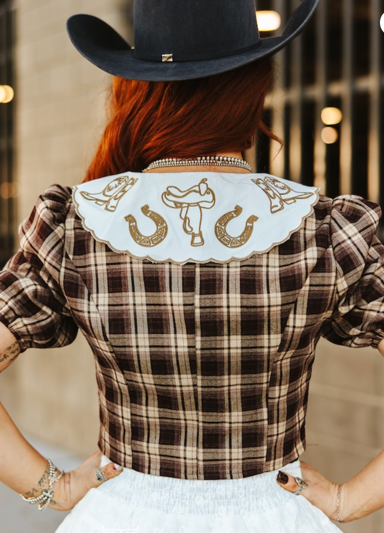 The Horseshoe Heiress Top