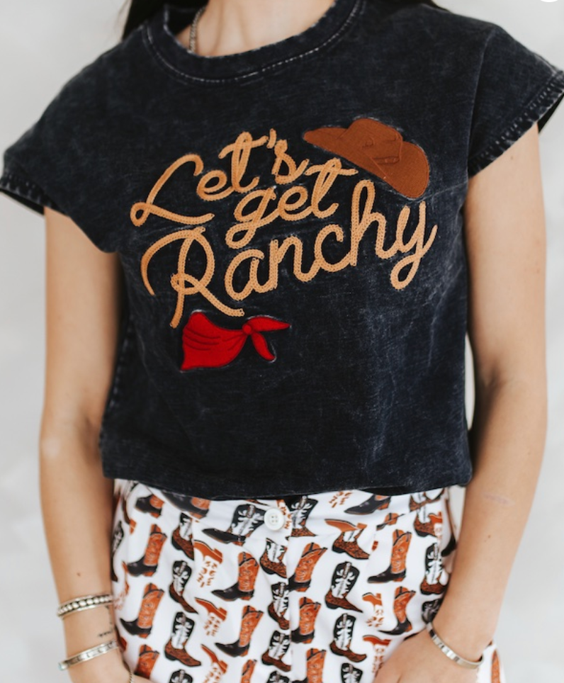 Ranchy Nights Mineral Tee