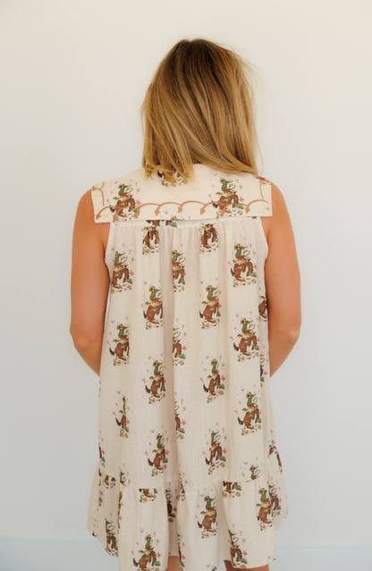 The Saddle Up Buttercup Dress