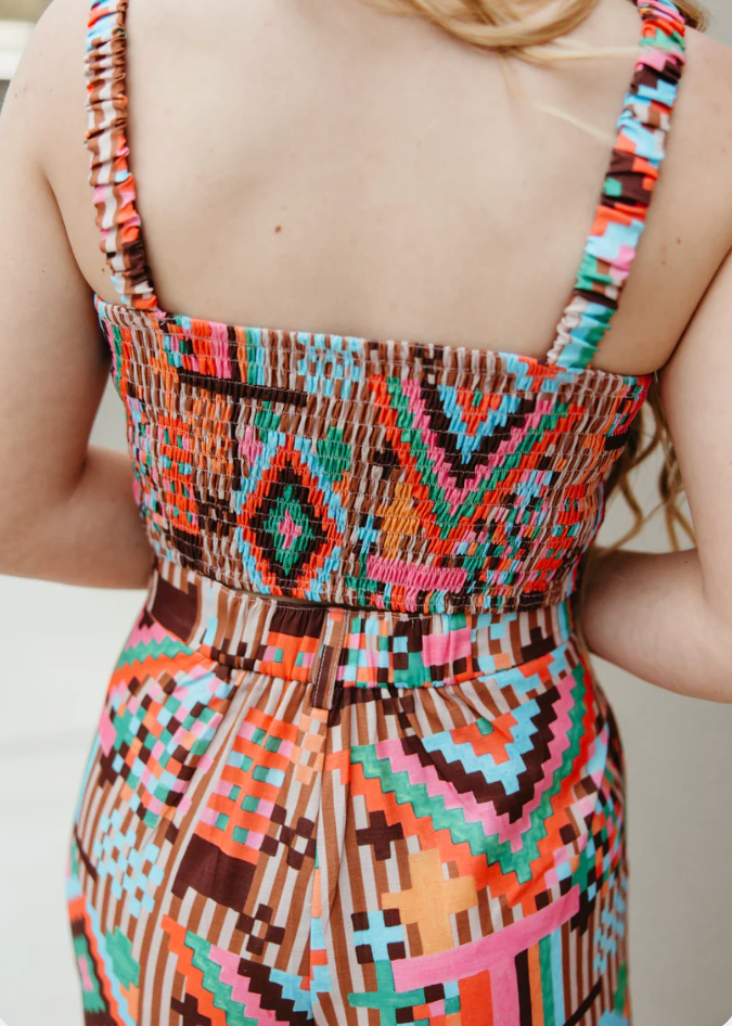 Funky Aztec Top