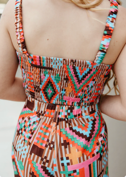 Funky Aztec Top