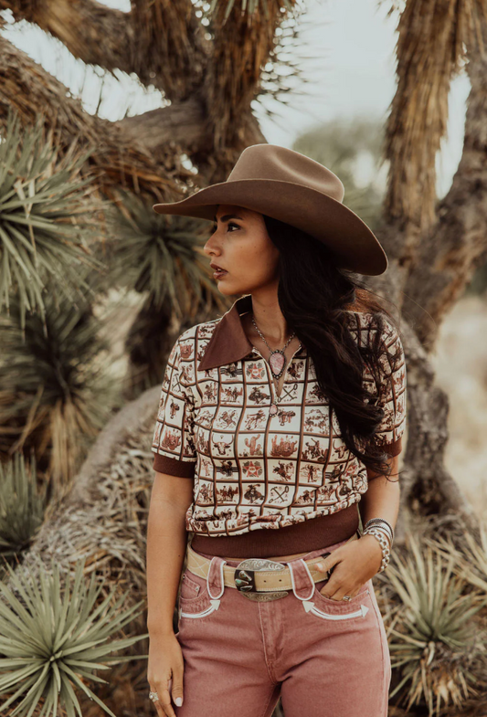 The Saddle Stitch Vintage Polo