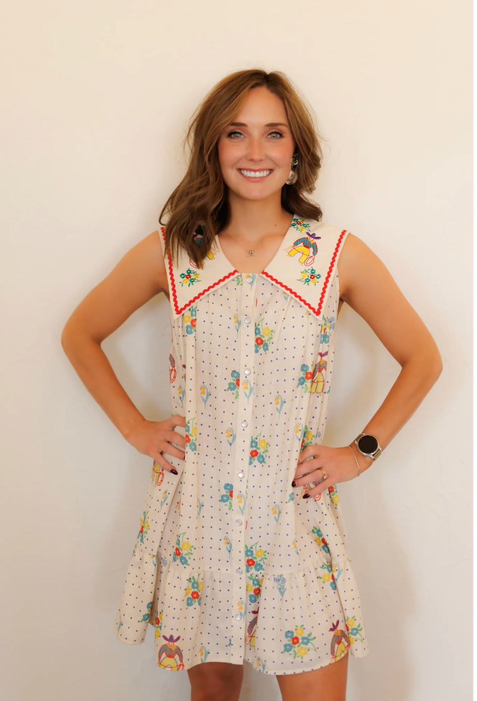 The Rodeo Rosette Dress