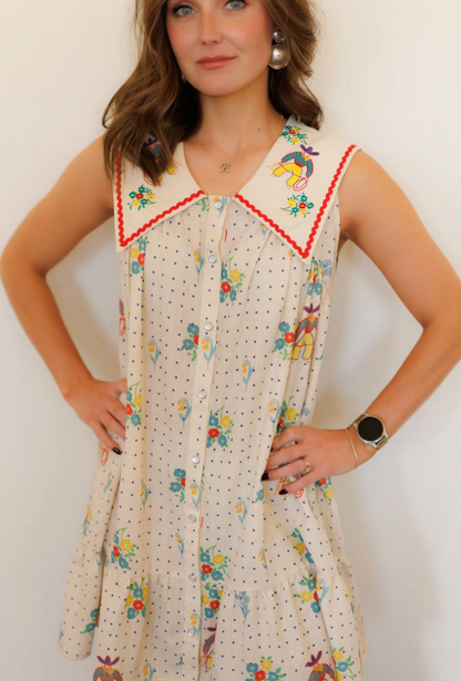 The Rodeo Rosette Dress