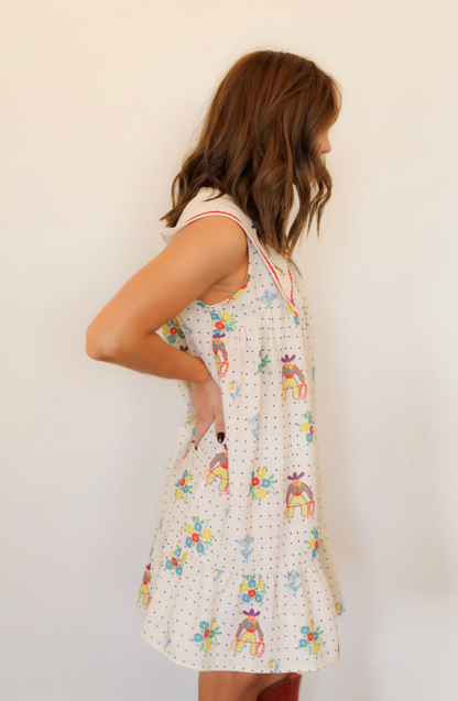 The Rodeo Rosette Dress