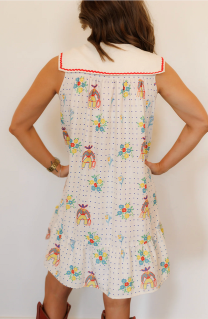 The Rodeo Rosette Dress