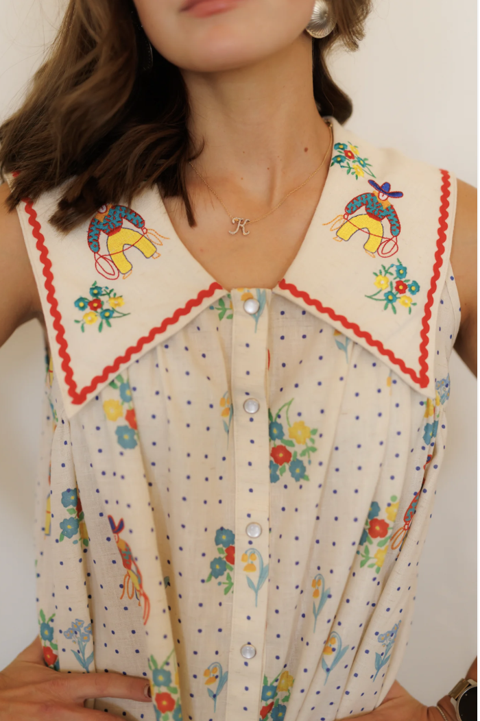 The Rodeo Rosette Dress