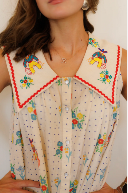 The Rodeo Rosette Dress