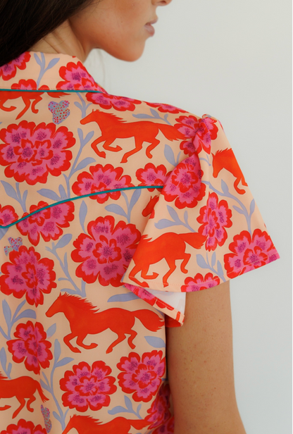 The Painted Prairie Pearl Snap