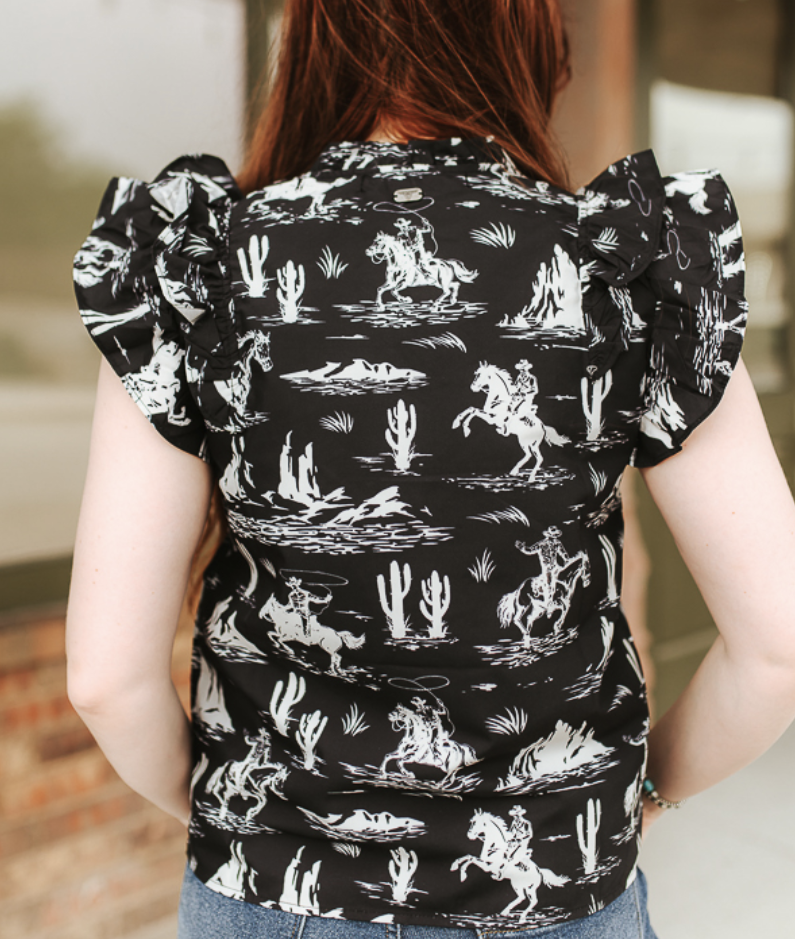 Outlaw Noir Blouse