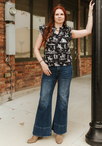 Outlaw Noir Blouse