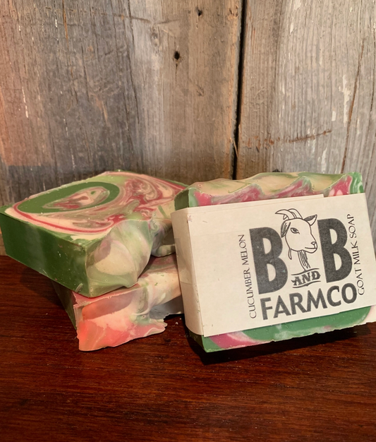 Cucumber Melon Goat Milk Soap