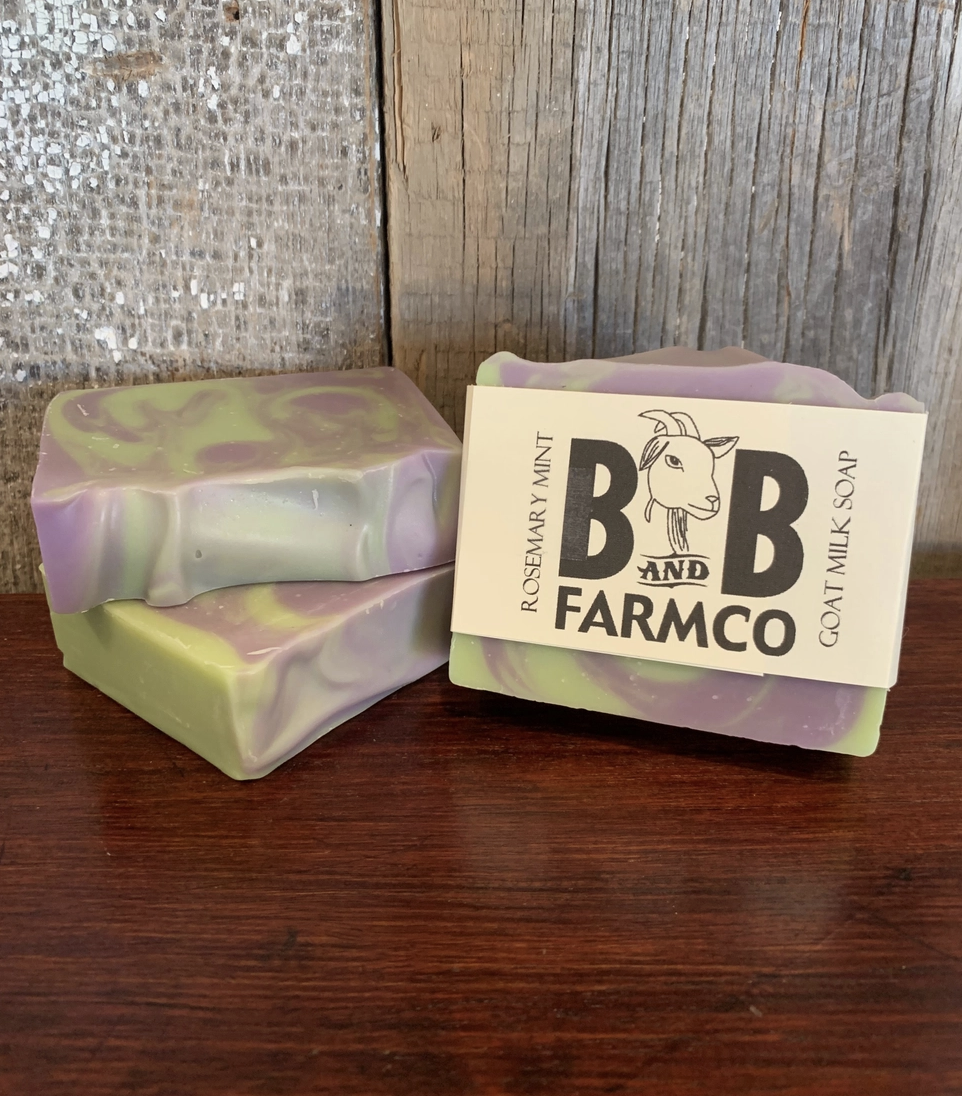Rosemary Mint Goat Milk Soap