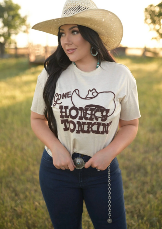 Gone Honky Tonkin’ Tee